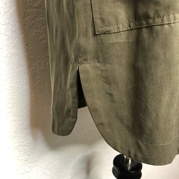 Lovers & Friends army green lace up dress size XS - Picture 8 of 16